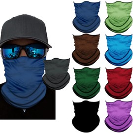 Neck Gaiter Bandana Gator Face Mask Sun UV Protection,Neck Warmer Balaclava for Men Women boys girls,Cooling Scarf Mask,Face Cover Headwear,Head Wrap,Headband for Outdoor Sport