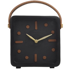 Deco 79 Clock, Small Size, Black