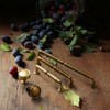 Goo-Ki Antique Brass Weave Cabinet Knobs for Kitchen Zinc Alloy