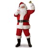 Men 's Santa Costume Set Christmas Fancy Dress Adult Santa