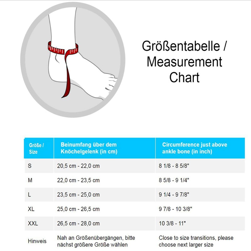 LP Large X-Tremus Ankle Support