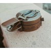 Solid Brass Antique Finish Marine British Military Prismatic Pocket Compass
