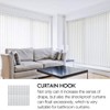 DACUAN 30 Pack Vertical Blind Clips Top Hangers to Fit