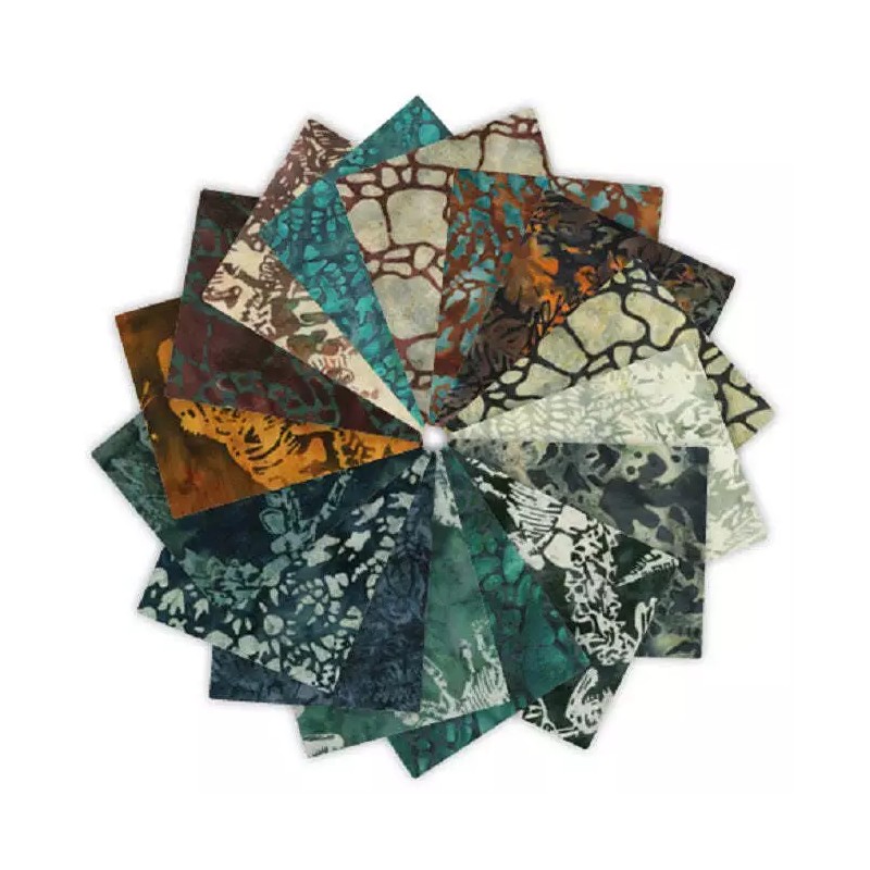 Northcott - Dinosaurus Fat Quarter Bundle by Banyan Batiks Studio