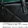 Vita Felice inb-10087p Women's Quilted 2-Way Tote Bag, Black