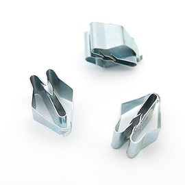 VVO Fasteners Metal Boot Carpet and Interior Lining Clip, Silver (Pack of 10)