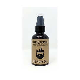OakCityBeardCo. - Tobacco Vanilla - 2 Ounce - Beard Oil - Beard Conditioner - Tobacco - Vanilla - Guaiac Wood