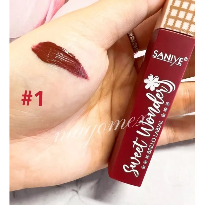 Saniye 6pcs Labial Líquido Indeleble Mate Larga Duración Saniye