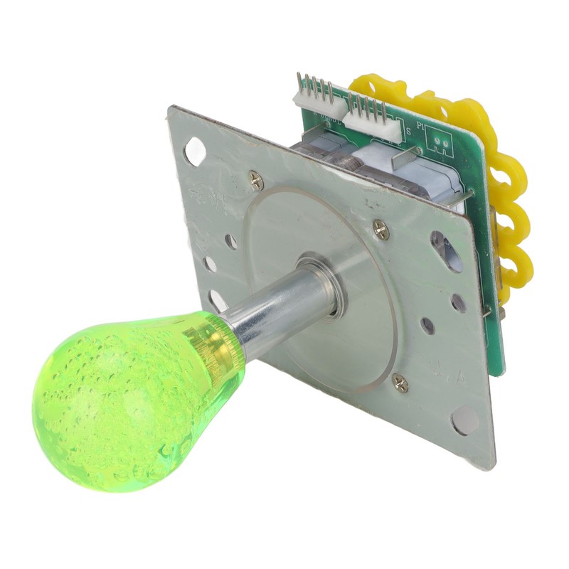 Arcade Joystick Kit Colorful 5 Pin Oval Crystal Fully Automatic