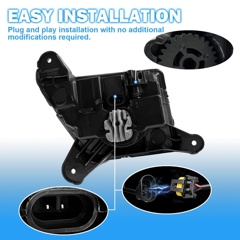 LED Fog Light Compatible With 2019-2023 Chevy Silverado 1500 2020-2023