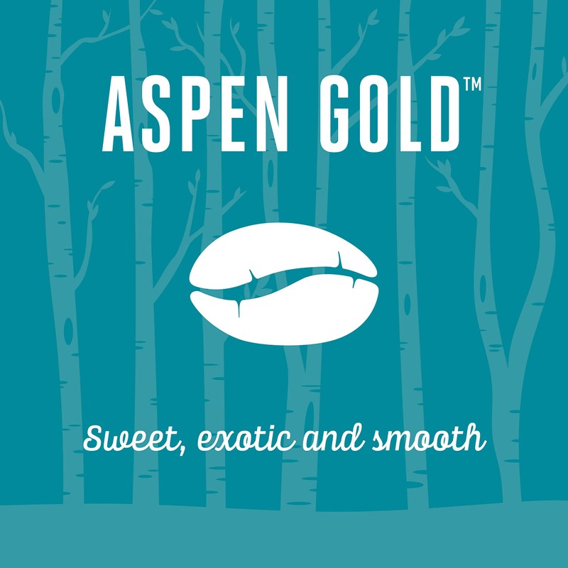 Boyer's Coffee Aspen Gold Coffee, Medium Roast, Ground, 2.25lb Bag