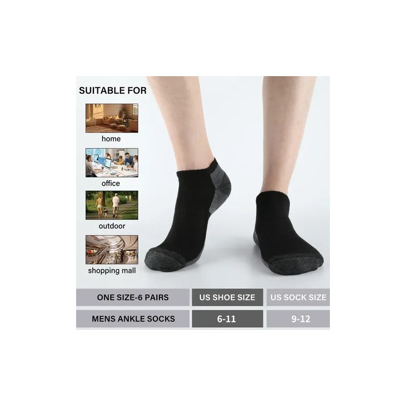 De Calcetines Cortos Mujer Hombre 12 Pares Tines Moda-shang