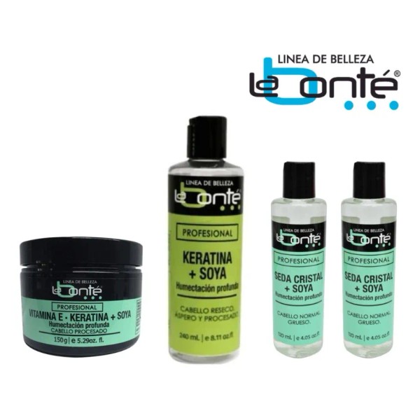 La Bonté Kit Vitamina E Keratina + Keratina + Seda