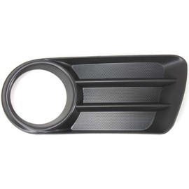 DAT AUTO PARTS Left Driver Side Fog Lamp Light Hole Bezel Cover Insert Replacement For 2002-2005 Ford Explorer, Explorer Limited, and Eddie Bauer Black Textured 1L2Z17K946BAB FO1036105