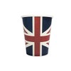 Robelli 24 x Union Jack Tableware King's Coronation Cardboard Cups