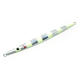 Long Wave Thrasher Type Rapier A Metal Jig 350g Lure Jig Jigging Sinker Fishing Tackle Ton Jigging BAKSTORM Bakstorm Scale White Silver Glow