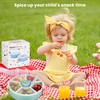 Pawtong Snack Rotator Container Reusable Snack Box with 5 Compartment
