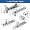 TamBee Pivot Door Hinge Hidden Door Hinges for Secret Door