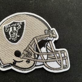 Oakland - Las Vegas Raiders  Iron on Embroidered  Patch 3” X 2.5”