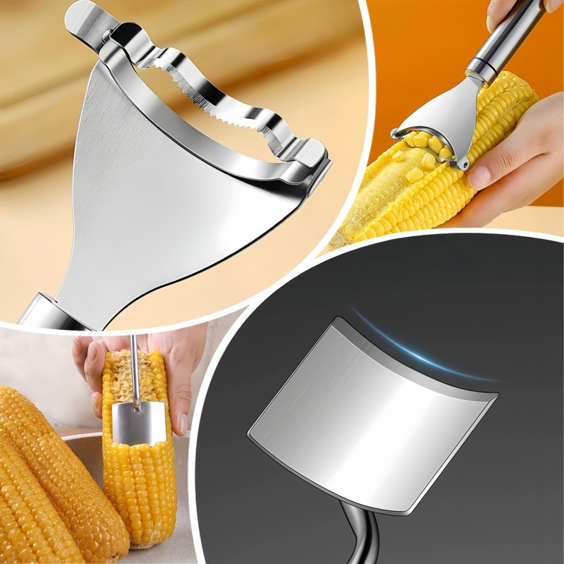3 Pcs Upgraded Stainless Steel Corn Kitchen Tool set Corn