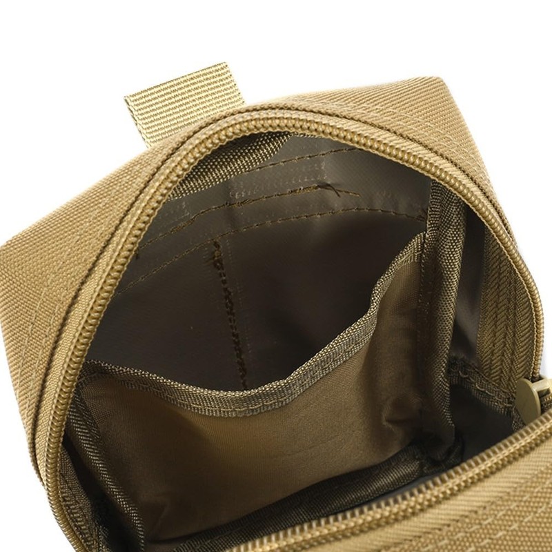 Pack of 2 Molle Utility Pouch Hiking Equipment for Outdoor