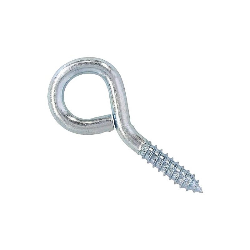 fiXte® Zinc Plated Screw in Eye Steel, 55 mm (2.1/8