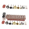 OSALADI 160pcs Wire Wheel Brush Rotary Tools Polishing and Grinding