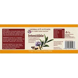 Herbs Hands Healing IntestAble Capsules