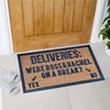 JiXianJu Funny Coir Doormat: Ross and Rachel 'On A Break'