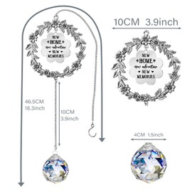 House Warming Gifts New Home, Housewarming Suncatcher, Housewarming Gifts for Women, Men, Friend New Homeowner,New Home Gift Ideas for First Home, New Apartment