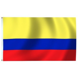 Colombia Flag 12X18 Inch SolarMax Nylon