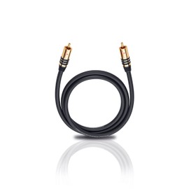Oehlbach NF - sub-woofer cable 8 m Black