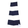 Spurs Fans Navy and White Traditional Bar Scarf