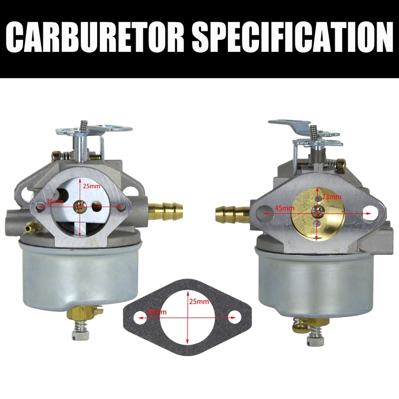 Carburetor fit for Tecumseh Snowblower 8HP 9HP 10HP Replaces #640349