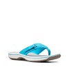 Clarks Clarks Women's Breeze Sea Flip-Flop, Aqua Synthetic, 6