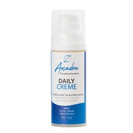 Amadou Face Cream 50 ml - Daily Cream - Moisturising Face Care Cream for Daily Protection of the Skin - Rich in Antioxidants - Anti Ageing - Certified Cosmetics