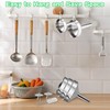Gucass 7-Piece Stainless Steel Funnel Set, Large Funnel Kitchen with