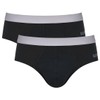 Sloggi Men's GO ABC 2.0 Brief 2P Briefs, BLACK, S