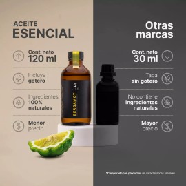 B Life Aceite Esencial 100% Puro Y Natural De 120ml, B Life.