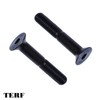 TERF® M8 X 45mm Hex Socket Countersunk Black Machine Screw