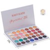 Beauty Glazed Eyeshadow Palette and Makeup Brushes, Matte Shimmer Eye