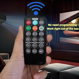 Replacement Remote Control for iLive Soundbar Sound Bar Audio System ITB404B ITB066B ITB174B ITB284B ITBSW285B ITB284 ITB490B HD
