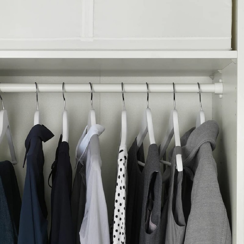 I-K-E-A KOMPLEMENT PAX Wardrobe Clothes Rail, White Closet Rod Hanging