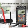 Multímetro Digital M113 Reconocimiento Automático Frecuencia Capacitancia Negro for Pruebas