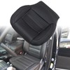 SecosAutoparts Driver Bottom Replacement Perforated Leather Seat Cover #H2X Jet