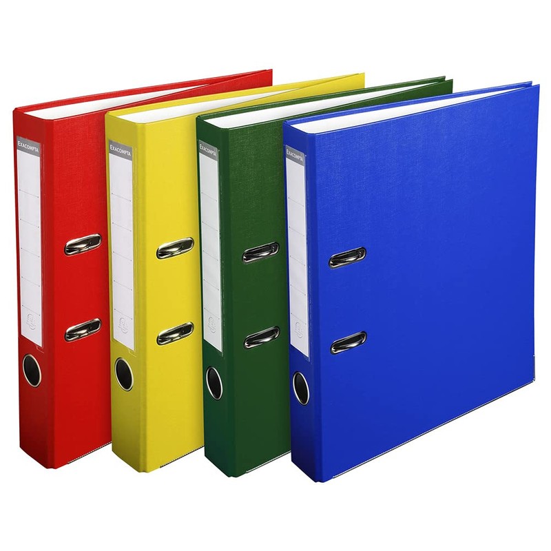Exacompta 918400B Folder (Polypropylene, Spine 80 mm, A4, 2 Rings)