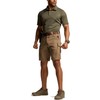 CQR Men's Flex Casual Cargo Shorts, Lightweight Water Resistant Golf