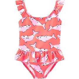 OshKosh B'Gosh - Una Pieza para niña, Impresión de tiburón., 14