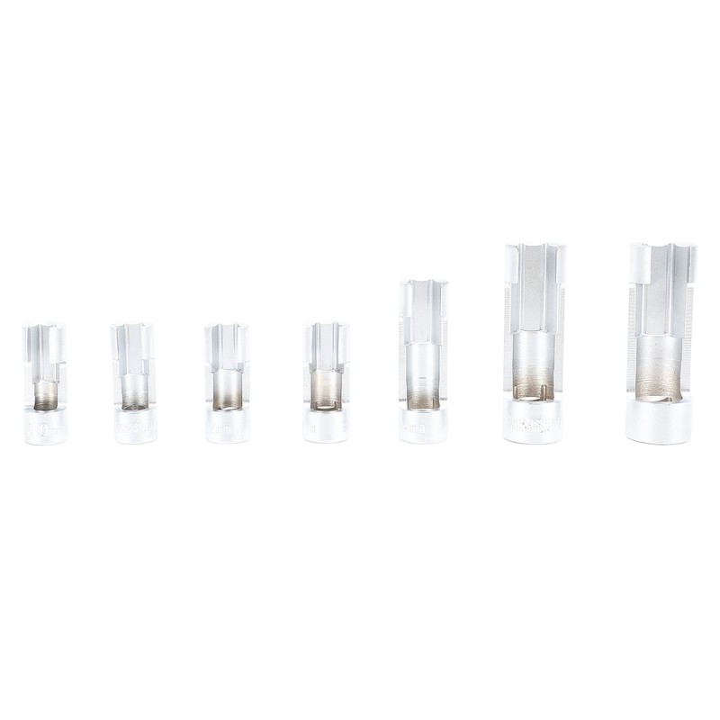7 Pcs Oxygen Sensor Removal Socket Tool Chromium Alloy Oil