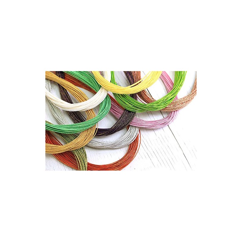 INAZUMA MIZUHIKI-129 Mizuhiki, 35.4 inches (90 cm), Gold